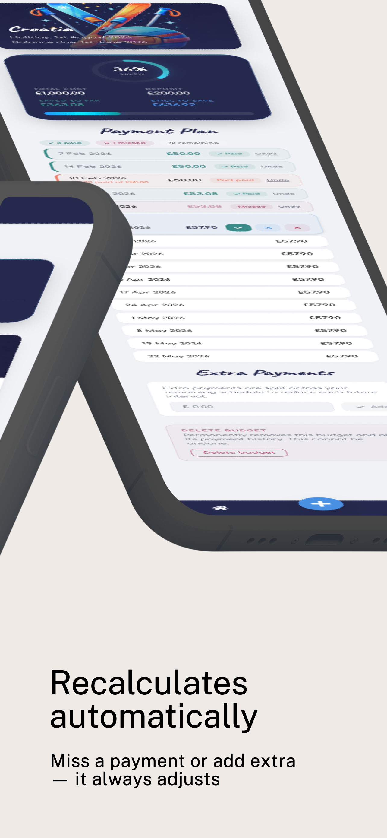 Budget Expert app — screen 2
