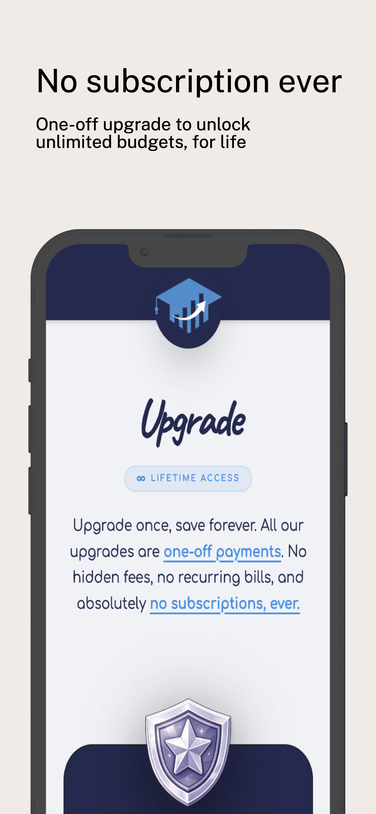 Budget Expert app — screen 4